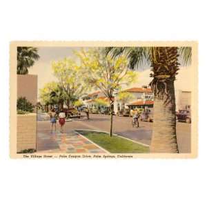  Village Street, Palm Springs, California Giclee Poster 