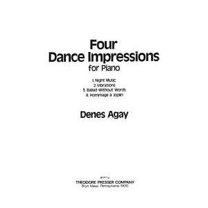  Four Dance Impressions Musical Instruments