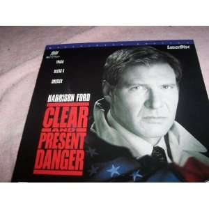  Clear & Present Dander Widescreen Laser Disc Everything 