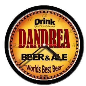  DANDREA beer ale wall clock 