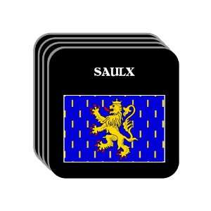  Franche Comte   SAULX Set of 4 Mini Mousepad Coasters 