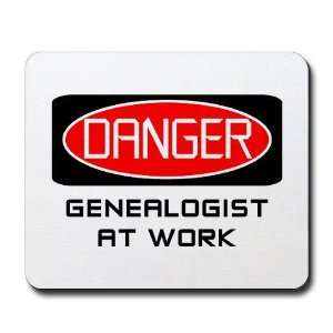  Dangerous At Work Family Mousepad by  Office 