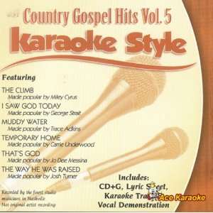  Daywind Karaoke Style CDG #4005   Country Gospel Hits Vol 