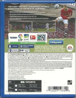 FIFA FOOTBALL NEW PSVITA PLAYSTATION PSP 2 PS VITA PSV 2012 12 SOCCER 