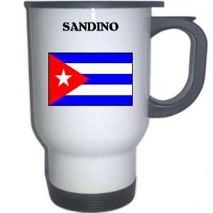  Cuba   SANDINO White Stainless Steel Mug Everything 