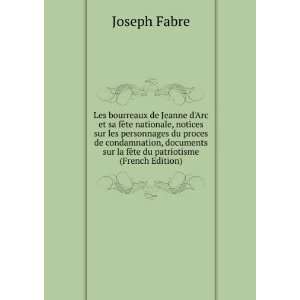   sur la fÃªte du patriotisme (French Edition) Joseph Fabre Books