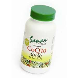  Sanar Naturals CoQ10 30mg/60 Caps with Vitamin E   Energy 