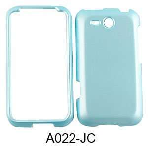   CASE FOR HTC FREESTYLE PEARL BABY BLUE Cell Phones & Accessories