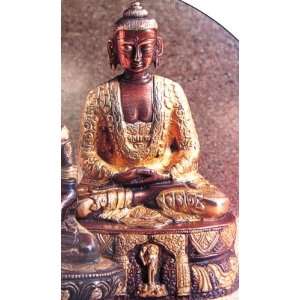  Brass Buddha Statue 7 Tall 