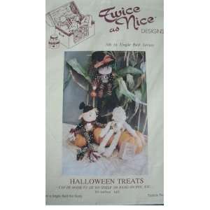  HALLOWEEN TREATS DOLL SEWING PATTERNS FROM TWICE AS NICE 