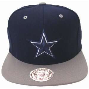   Dallas Cowboys Mitchell & Ness Logo Snapback Cap Hat 