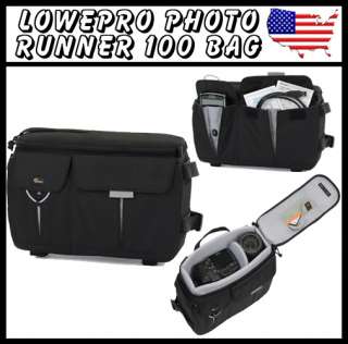 LOWEPRO PHOTO RUNNER 100 BLACK CAMERA SHOULDER BAG  