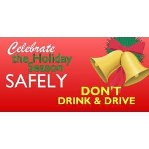   3x6 Vinyl Banner   Celebrate This Holiday Safely: Everything Else