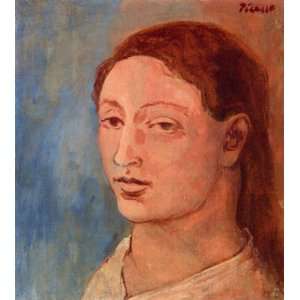  Oil Painting: Fernandes Head: Pablo Picasso Hand Painted 