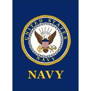     United States Navy   Garden Size 12 Inch X 18 Inch Decorative Flag