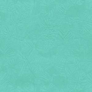  Leaf Me Be   Surf Blue Indoor Upholstery Fabric: Arts 