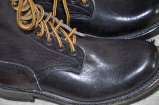 Ralph Lauren RRL DEADWATER Tall Leather Boots 8 D  