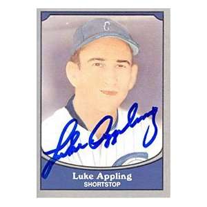  Luke Appling Autograph/Signed 1990 Legends Card Sports 