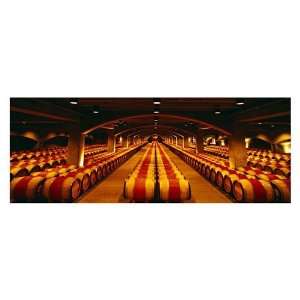  High Definition Canvas Art 3012 Cask Row Opus One Winery 