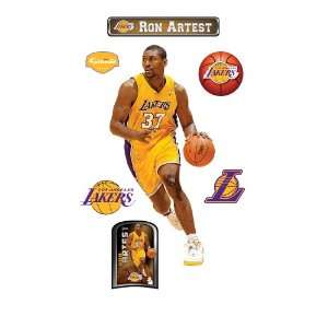  NBA Los Angeles Lakers Ron Artest Wall Graphic