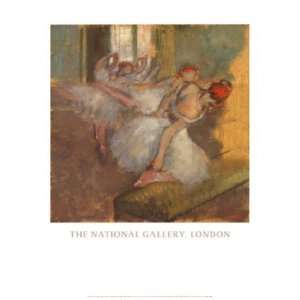  Ballet Dancers by Edgar Degas 24x32: Home & Kitchen