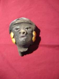   ARTIFACT HEAD OF A SCULPTURE ~ African Lady ~~ Antique Decor  