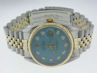   rolex datejust watch reference 16013 serial 8742394 case size 36mm