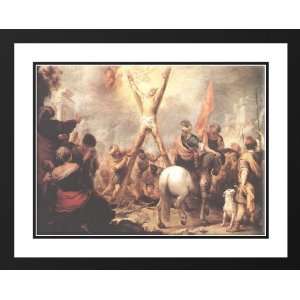 Murillo, Bartolome Esteban 36x28 Framed and Double Matted The 