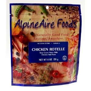    AlpineAire Freeze Dried Chicken Rotelle Meal