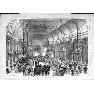  1866 Grand Ball English Volunteers Brussels Lord London 