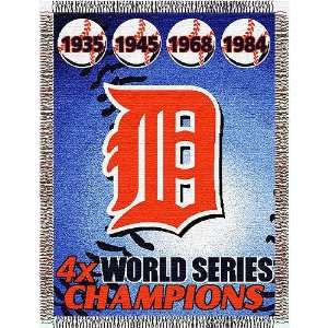  Detroit Tigers MLB World Series Commemorative Woven 