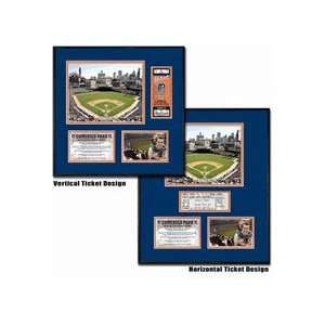  Detroit Tigers Comerica Park Ballpark Ticket Frame 