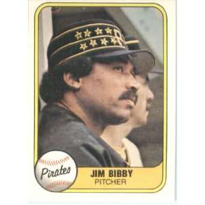  1981 Fleer # 370 Jim Bibby Pittsburgh Pirates Baseball 