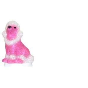  Pink Poodle Glow Lamp (CP)