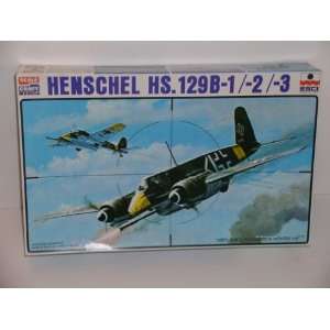  Henschel HS.129B 1/ 2/ 3   Plastic Model kit Everything 