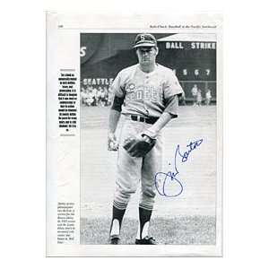  Jim Bouton Autographed/Signed Magazine Page Sports 