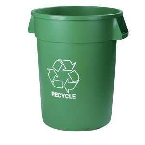   341032REC09 32 Gallon Green Recycling Container