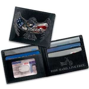   Wallet Ride Hard, Live Free by The Bradford Exchange