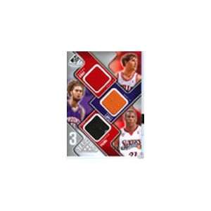  Robin Lopez & Thaddeus Young Triple Game Worn Jersey Card: Sports