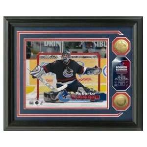  Roberto Luongo Photomint w/ Gold Coins