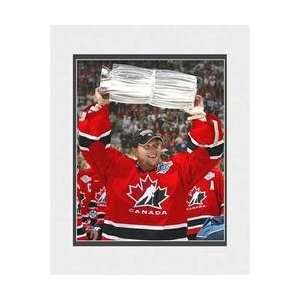 Photo File Team Canada Martin Brodeur 2004 Trophy Matted Photo  