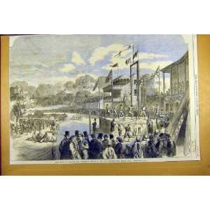  1865 Manchester Athletic Festival Racecourse Sport