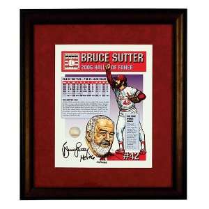  St. Louis Cardinals Bruce Sutter Autographed & Inscribed 