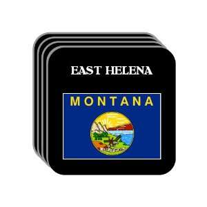  US State Flag   EAST HELENA, Montana (MT) Set of 4 Mini 