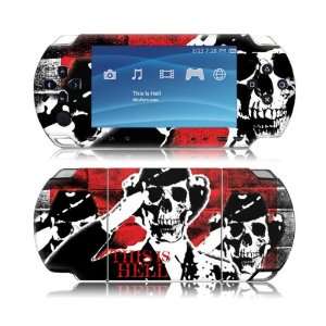   MS TIH10014 Sony PSP Slim  This Is Hell  Dead Salute Skin Electronics