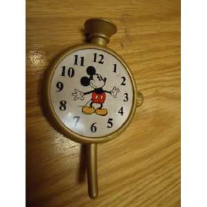 Mr Potato Head DISNEY Mickey Mouse Main Street Pocket Watch Clock 