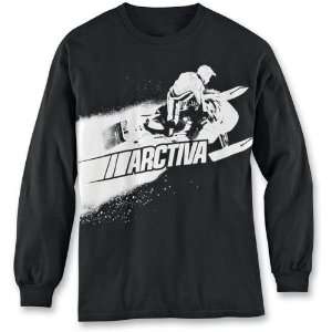  Arctiva Launch Long Sleeve T Shirt   Medium/Black 