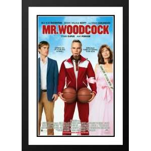 Mr. Woodcock Framed and Double Matted 32x45 Movie Poster  