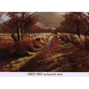  Forest Path I   Poster by Russel M. Kutter (26 x 36)