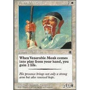    Magic the Gathering   Venerable Monk   Portal Toys & Games